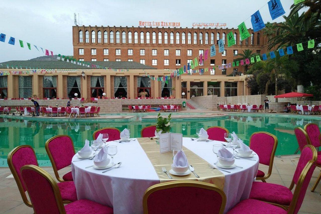 Hotel Les Zianides Tlemcen Exterior foto