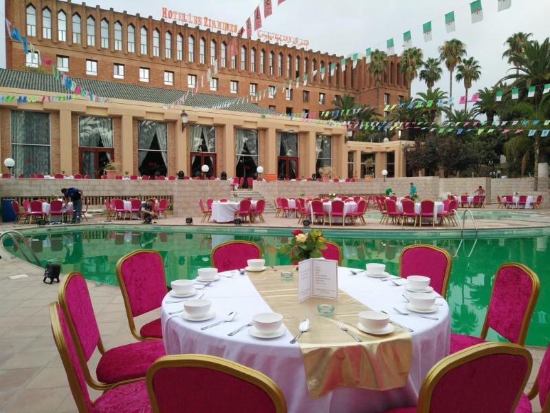 Hotel Les Zianides Tlemcen Exterior foto