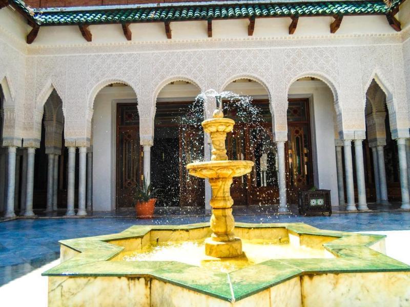 Hotel Les Zianides Tlemcen Exterior foto